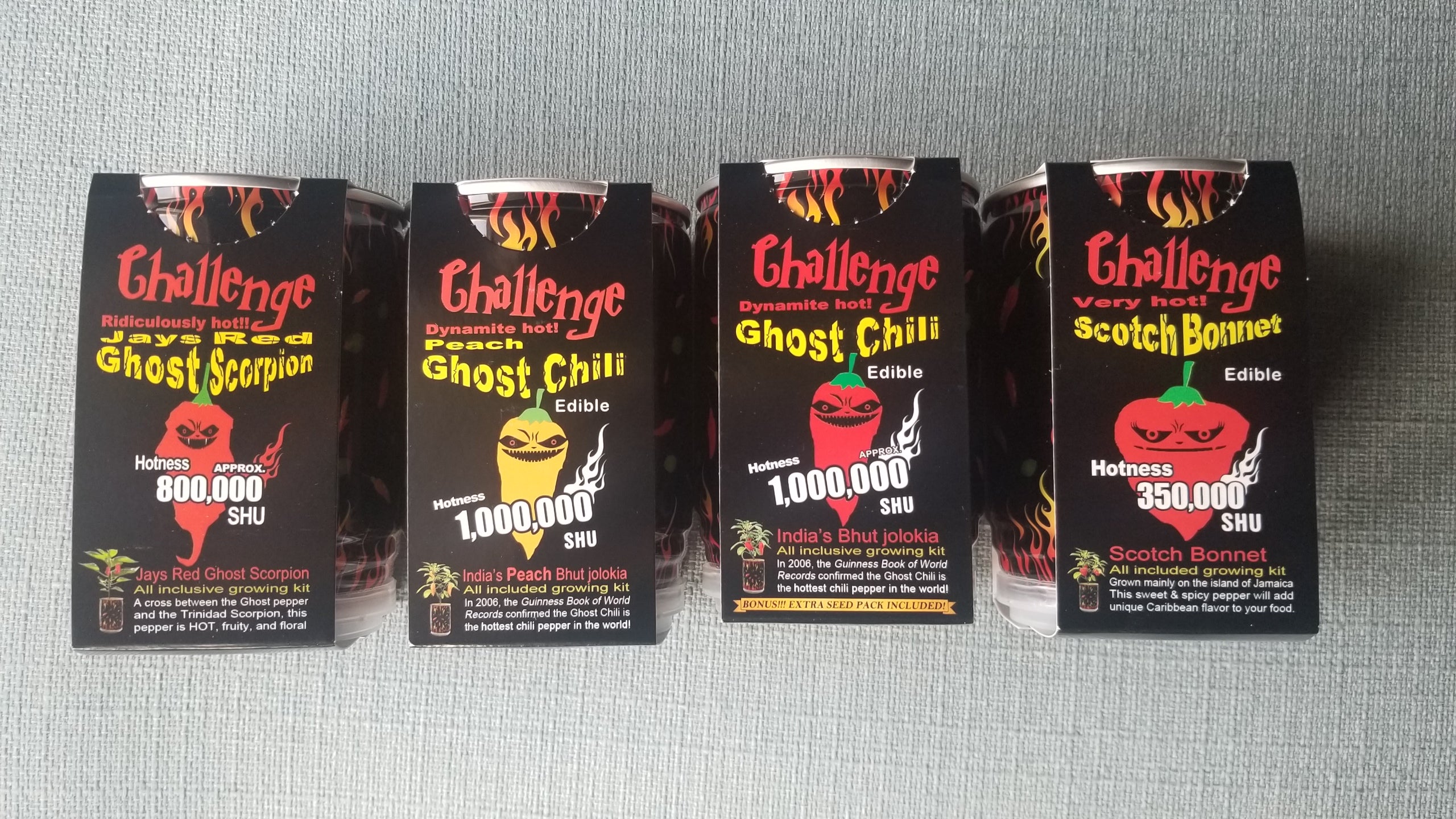 Challenge Ghost Chili Magic Plant-1,000,000 SHU